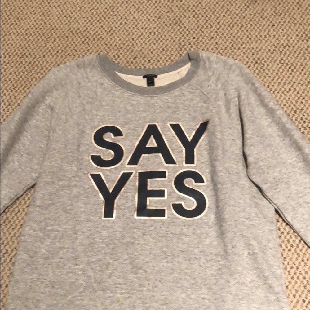J. Crew, crew neck